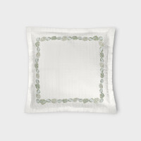 View all FEUILLAGE Positano quilted sham