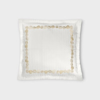 View all FEUILLAGE Positano quilted sham