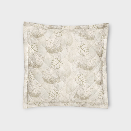 Biancheria da letto FEUILLAGE Federa Tapuntata   White/Ivory EUIASHQ6515