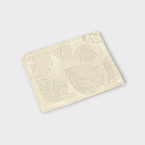 Tavola FEUILLLAGE Tovaglietta jacquard Timothy Corrigan for Dea Ivory EUIJPLM0015