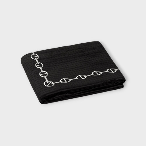 Biancheria da letto Copriletto San Remo in piquet Chaine Timothy Corrigan for Dea Carbon Grey EHCEBED4325