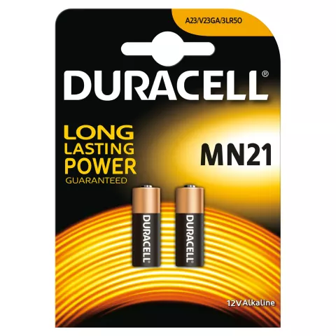 Batterie Sicurezza, “MN21” Alcaline - 12V - A23/V23GA/3LR50 2 pz