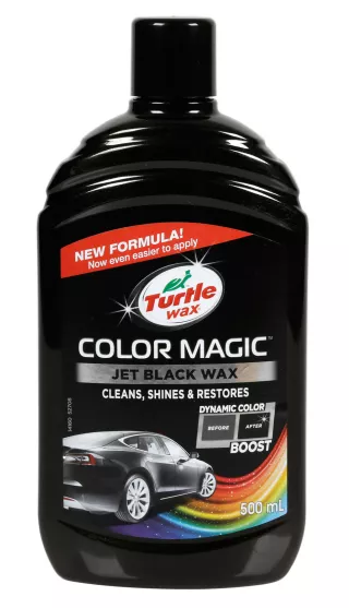 Color Magic, cera protettiva arricchita con colore - 500 ml - Nero