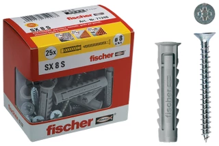 Tasselli SX 6 S Y con vite (50 Pz.)