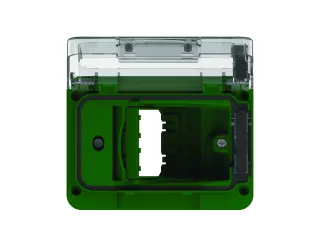 Wide IP55 per scatola inc. colore Verde