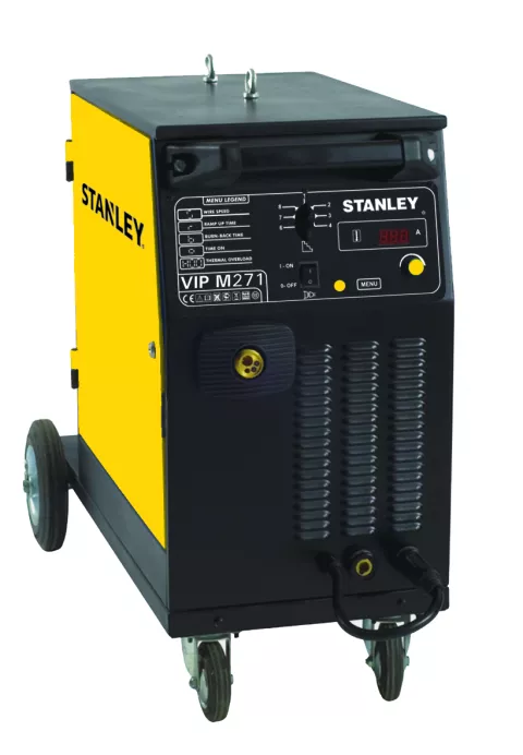 Stanley Saldatrice Vip M271 trasformatore semplice e affidabile. Trifase 230/400V , corrente di saldatura 220 Amp con 8 regolazioni