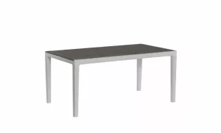 Keter harmony tavolo giardino 6 posti grigio bianco