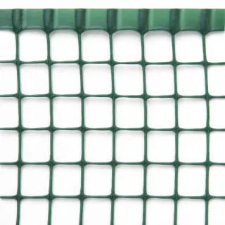 VERDEMAX Rete quadra in PE mt. 30x h. 1 maglia 20x20 mm. Verde