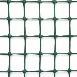 VERDEMAX Rete quadra in PE mt. 25x h. 1 maglia 50x50 mm. Verde