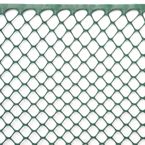 VERDEMAX Rete esagonale in PE mt. 30x h. 0,5 maglia 15x15 mm. Verde