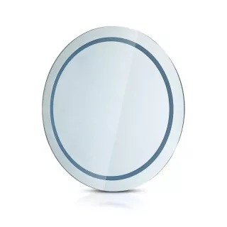 Specchio LED Rotondo 25W con Sistema Anti-appannamento 600*35mm 6400K IP44