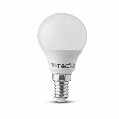 Lampadina LED E14 5,5W P45 4000K (Box 3 Pezzi)