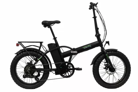 Bici elettrica pieghevole 20" Shimano 7v 250W, 36V