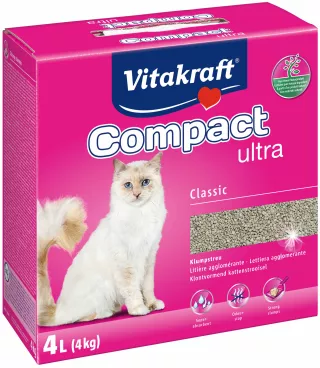 Vitakraft compact ultra 3 lettiere gatti 12 kg.