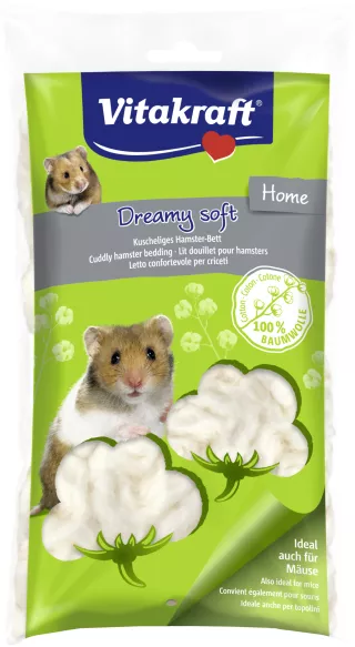 Vitakraft dreamy soft letto per criceti e topolini bianchi