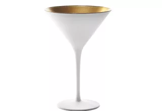 Coppa Stölzle Olympic Cocktail Bianco Oro servizio da 6, 24 cl.