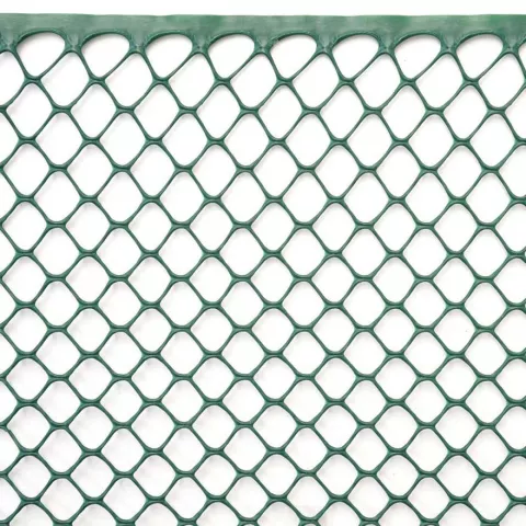 VERDEMAX Rete esagonale in PE mt. 30x h. 1 maglia 15x15 mm. Verde