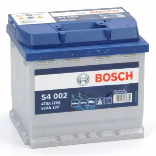 Batteria Auto Bosch 12 V S4002 52 Ah, spunto 470ah