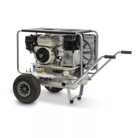 ABAC Motocompressore benzina EngineAIR 5/11+11R 10 4,8HP 22 Lt.