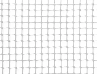 VERDEMAX Rete quadra in PE mt. 30x h. 1 mt. maglia 10x10 mm. Bianco