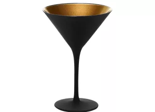 Coppa Stölzle Olympic Cocktail Nero Oro servizio da 6, 24 cl.