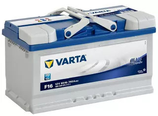 Batteria auto 12 v Varta Blue Dynamic F16, 80 Ah, spunto 740 ah.