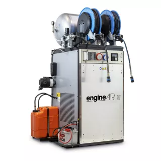 ABAC Motocompressore diesel BI EngineAIR 17/90 12 ES 17HP 90 Lt.