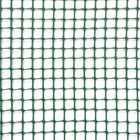 VERDEMAX Rete quadra in PE mt. 30x h. 1 mt. maglia 10x10 mm. Verde