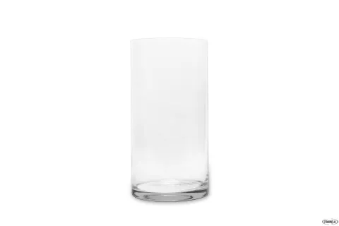 Vaso a cilindro in vetro h 30x Ø 15 cm. set da 4