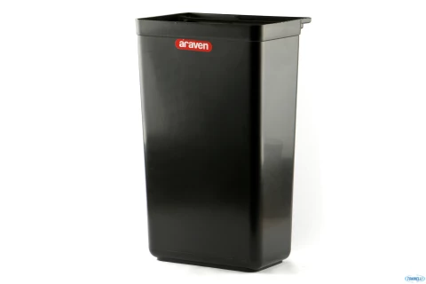 Contenitore nero lt. 28,5 per carrelli 61217 61219