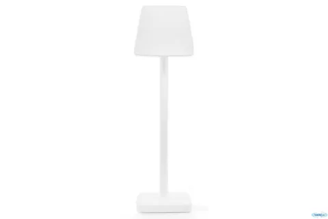 Lumiere lampada tavolo led tipo Poldina cm. 11x h. 38 bianca