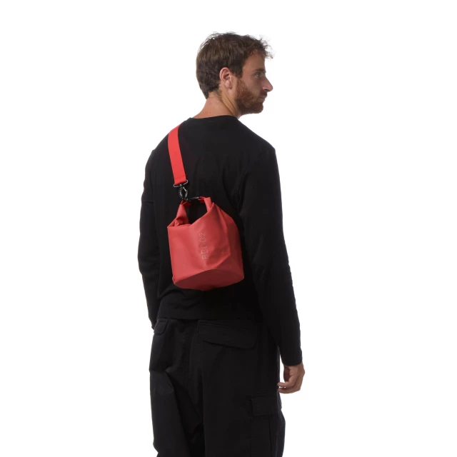 OKKIA Sacca Roll-top Piccola 5L Dark red