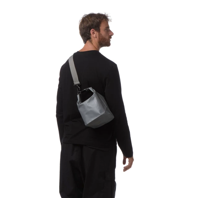 OKKIA Sacca Roll-top Piccola 5L Grigio