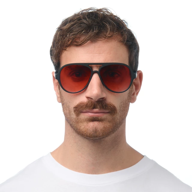 OKKIA Alessio Nero (lenti rosse)