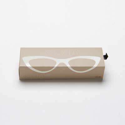 OKKIA Lesebrille Adriana Small Cat Eye