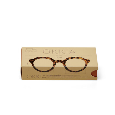 OKKIA Lesebrille Lauro Lesebrille Round