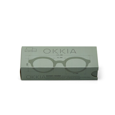 OKKIA Lesebrille Lauro Lesebrille Round