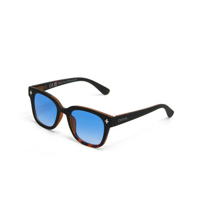 OKKIA Sole Giovanni   havana black (lenti blu)