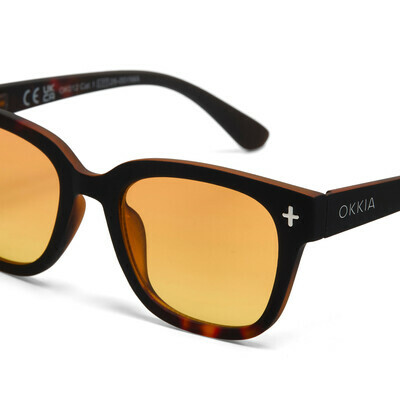 OKKIA Sole Giovanni   havana black (lenti gialle)