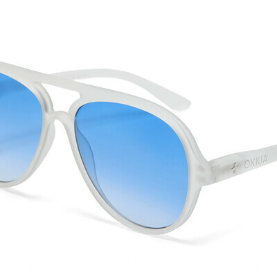 OKKIA Sole Alessio   clear (lenti dark blu)