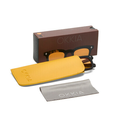 OKKIA Sol Firenze   havana black (lentes amarillas)