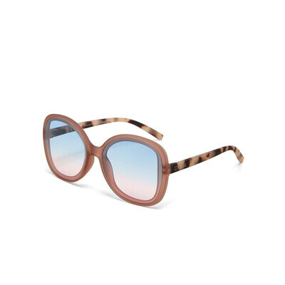OKKIA Sol Anna  pink havana (lentes azules/rosas)