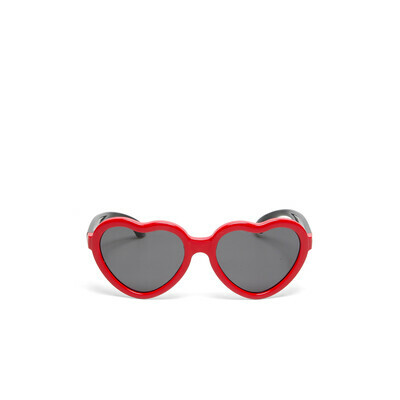 OKKIA Sole CUORE OKKIALINI BAMBINA nero/rosso