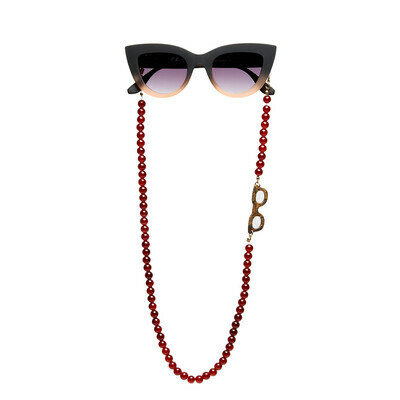 OKKIA Accesorios SPHÈRE COLORÉES Cadenitas para gafas ojo de tigre