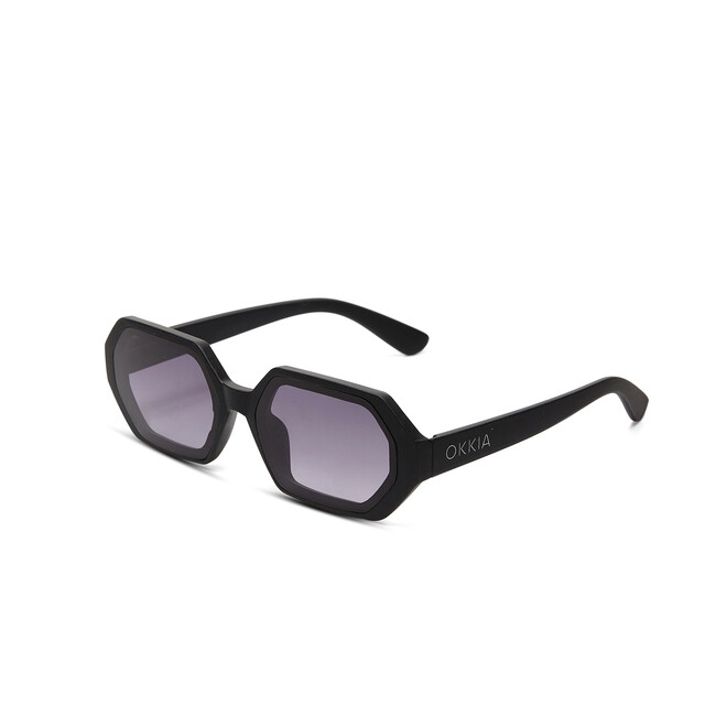 Andrea hexagonal sunglasses | Color Black