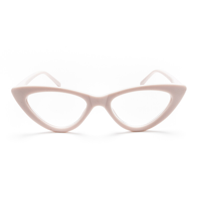 OKKIA Reading Adriana reading Small Cat Eye White whisper