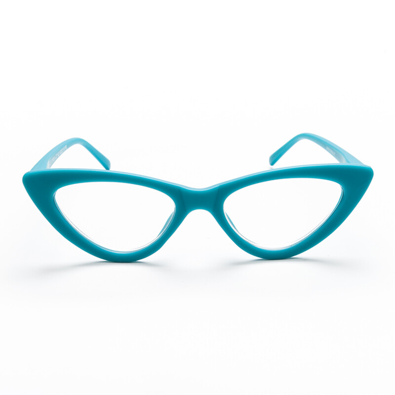 OKKIA Reading Adriana reading Small Cat Eye Forest blue