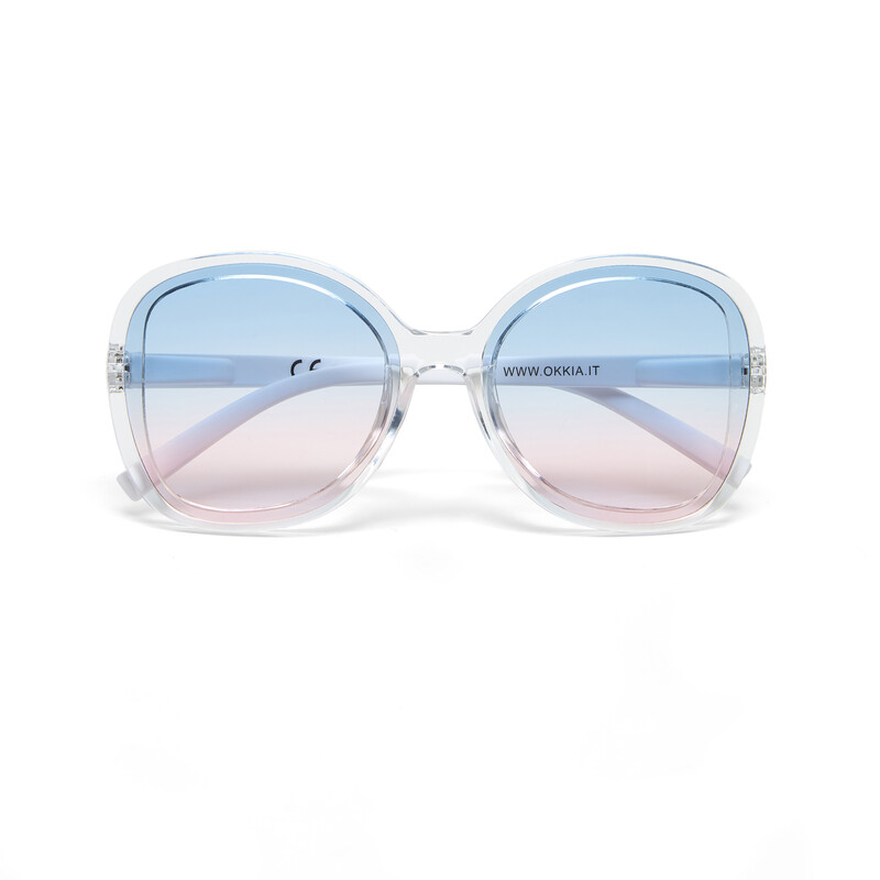 OKKIA Sol Anna Clear (lentes azules/rosas)