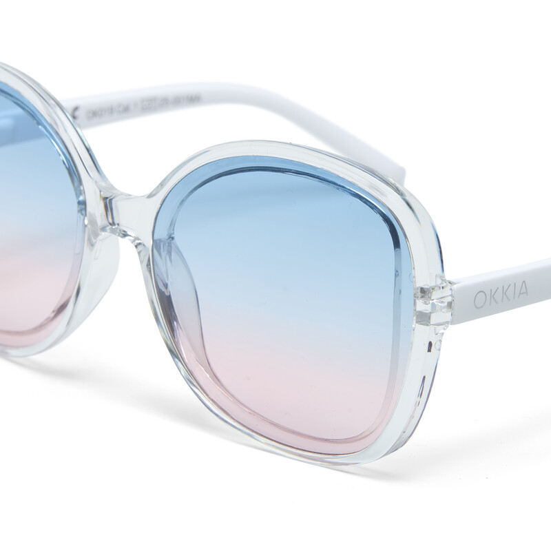 OKKIA Sol Anna Clear (lentes azules/rosas)