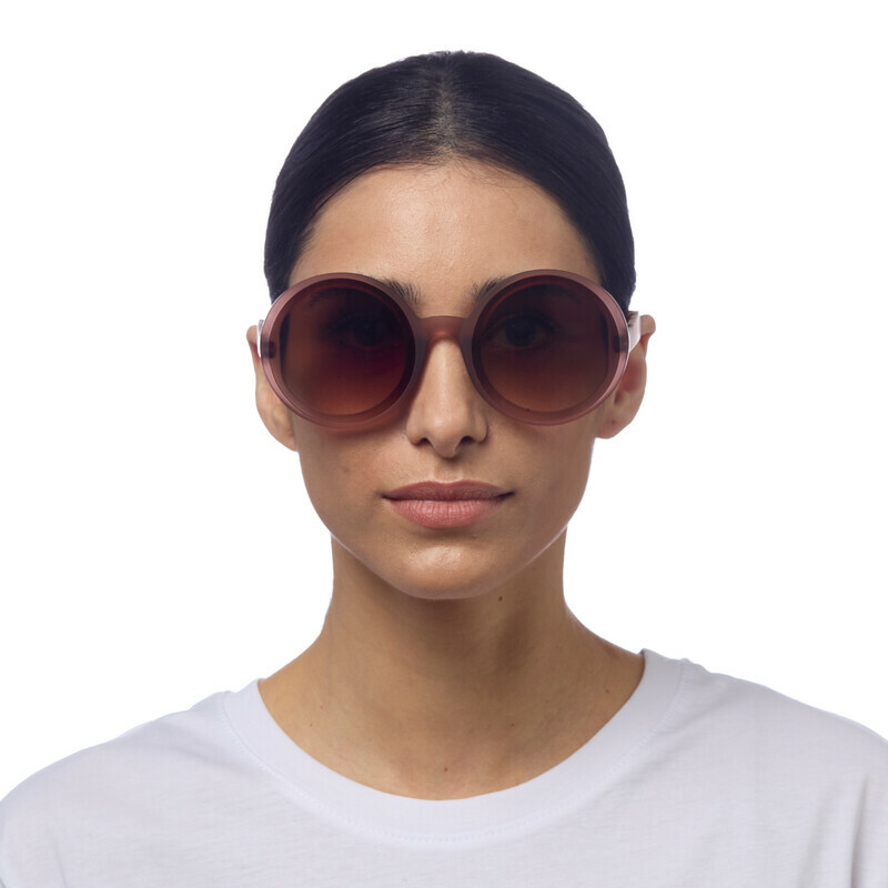 OKKIA Sun Monica Round Pink Havana